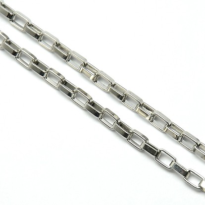 Stainless Steel Box Chains, Unwelded