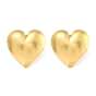 Ионное покрытие (ip) 304 серьги-гвоздики из нержавеющей стали для женщин, сердце