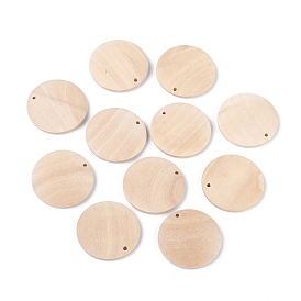 Pendentifs en bois de schima?, eau de Javel, charme plat rond