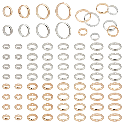 8 сумки 8 стиль латунная рамка для бусин, для серег и украшений для волос аксессуары сумка бусина пряжка, круглые кольца