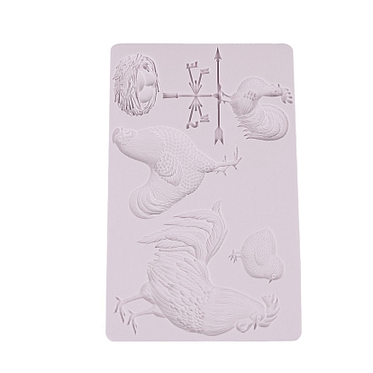 Diy дисплей силиконовые формы, формы для литья смолы, цыпленок