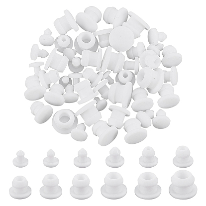 60шт. 12 виды силиконовых заглушек, герметизирующая пробка