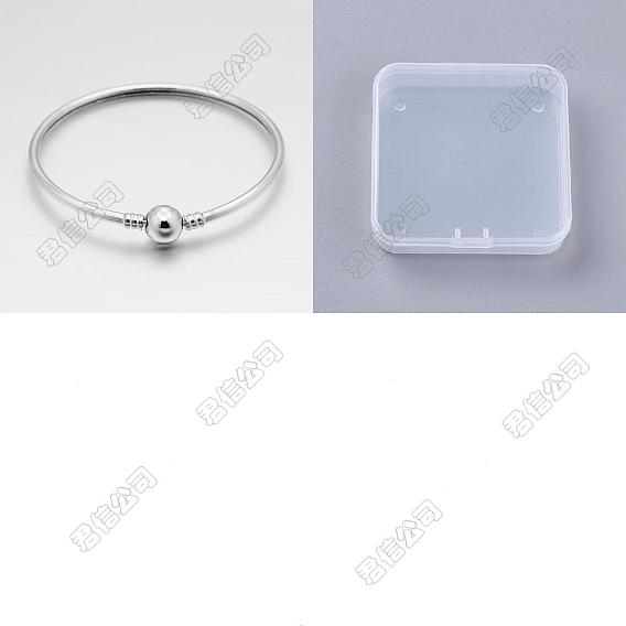 6Pcs Brass European Style Bangle Making