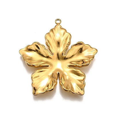 304 подвески из нержавеющей стали, цветочный шарм