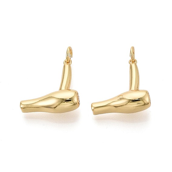 Латунные подвески, прелести фена