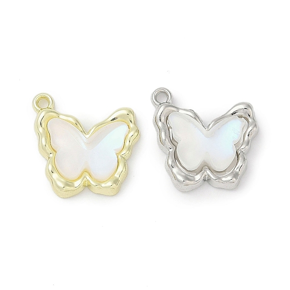 Подвески из сплава , cmолой, без свинца, без кадмии и без никеля, стойки покрытие, бабочки прелести