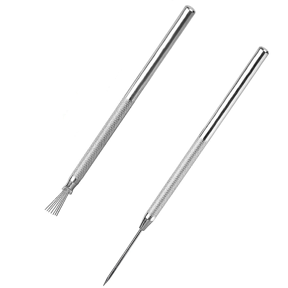 Aluminum Clay Needle Tools, Wire Texture Tool & Needle Detail Tool, Clay Sculpture Tool