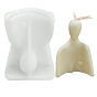 Moules de statue de buste en silicone, bougie d'amour du père, bricolage, pour la fabrication de bougies parfumées de sculpture de demi-corps