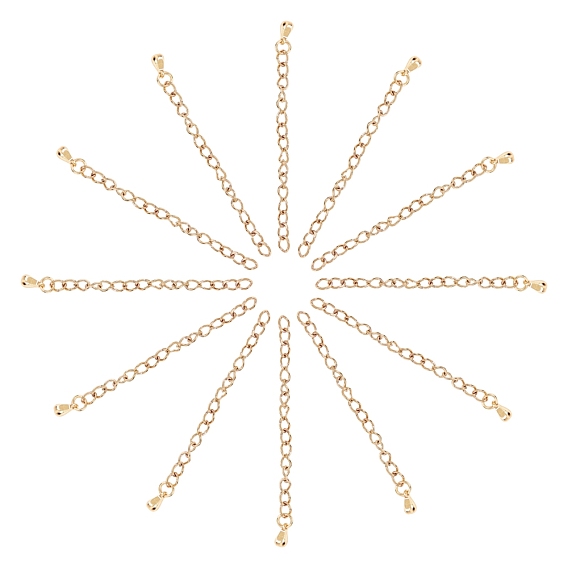 304 Stainless Steel Chain Extender, Soldered Chains