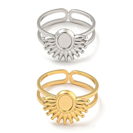 Ионное покрытие (IP) 304 компоненты кольца манжеты из нержавеющей стали с открытыми солнечными лучами, настройка кольца колодки