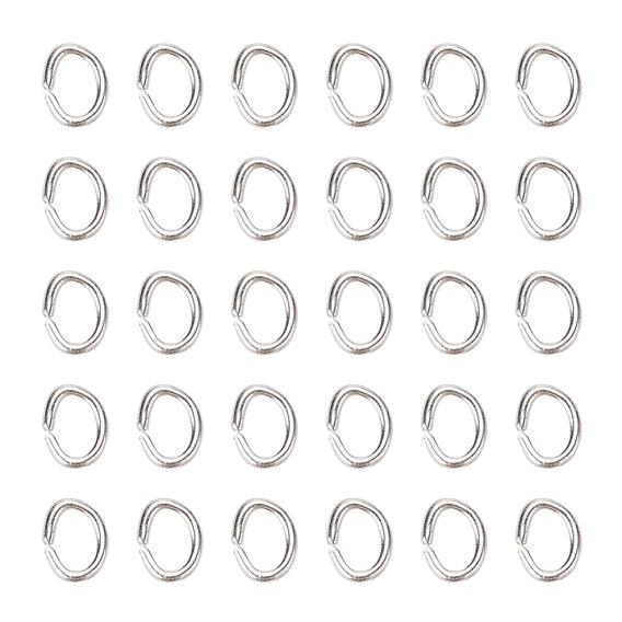 Brass Jump Rings, Oval