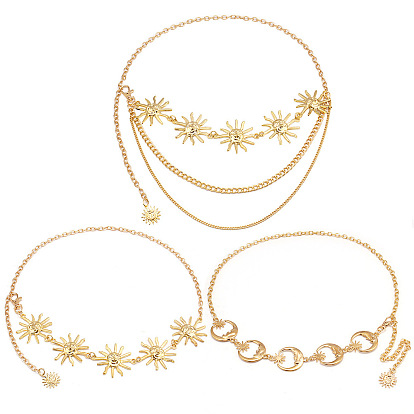 Сплав звеньев цепи на талию для женщин