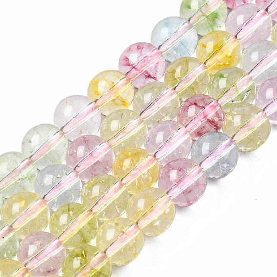 K9 Glass Beads Strands, Round