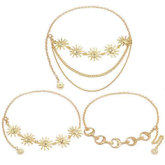 Сплав звеньев цепи на талию для женщин