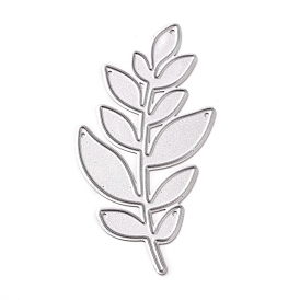 Carbon Steel Cutting Dies Stencils, for DIY Scrapbooking/Photo Album, Decorative Embossing DIY Paper Card, Leaf