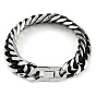 304 мужские браслеты-цепочки с кубинскими звеньями из нержавеющей стали