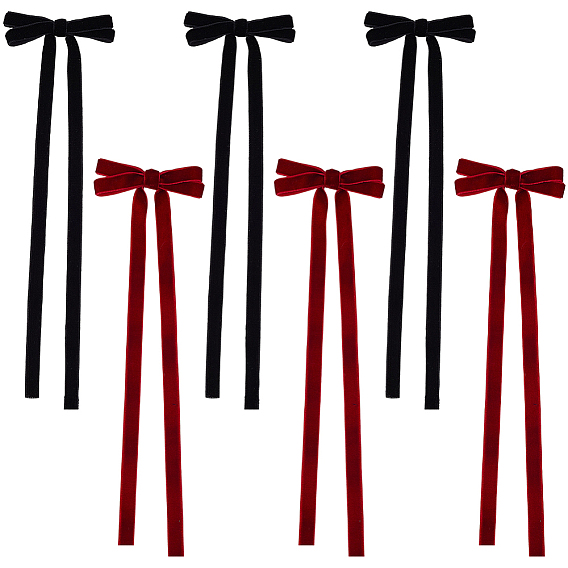 20 шт. 2 цвета ворс бант украшения аксессуары, для аксессуаров для волос