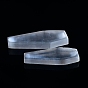 Halloween Coffin Natural Selenite Figurines, Reiki Energy Stone Display Decorations, for Home Feng Shui Ornament