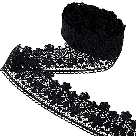 6m полиэфирные ткани с кружевной отделкой, принадлежности для изготовления поделок