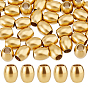 40Pcs Barrel 304 Stainless Steel Spacer Beads