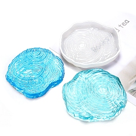 Living Room Tea Table Creative Home Decoration Resin Drop Glue Ripple Coaster Silicone Mold Square Coaster Tray Ornament