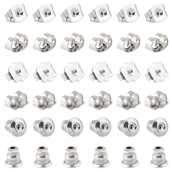 304 Stainless Steel Ear Nuts, Earring Backs