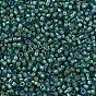 MIYUKI Delica Beads, Cylinder, Japanese Seed Beads, 11/0, Inside Dyed Color 'Fancy'
