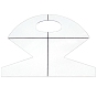 Acrylic Cookie Basket Bag Template, DIY Bowl Basket Sewing Tools Molds