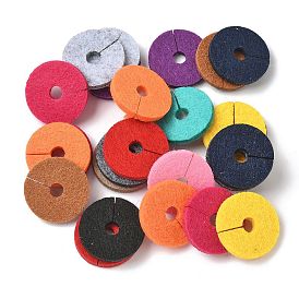 Felt Wine Glass Charms, Wine Glass Markers, Flat Round