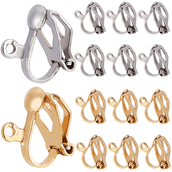 80 шт. 2 цвета 304 клипсы из нержавеющей стали, с петлями
