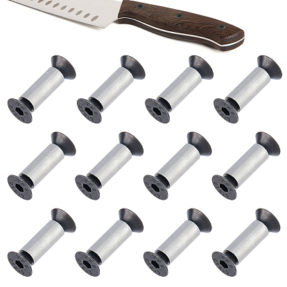 12 Комплекты винтов из нержавеющей стали и винтовых насосов для рукоятки ножа