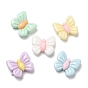 Opaque Resin Cabochons, Butterfly