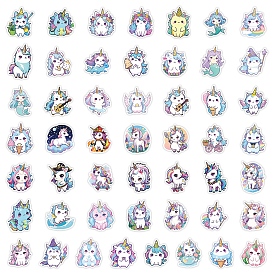 50шт. самоклеящиеся наклейки из ПВХ «Единорог», Украшение дневника для фотоальбома своими руками