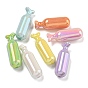 UV Plating Acrylic Beads, Iridescent, Guided Missile Shape