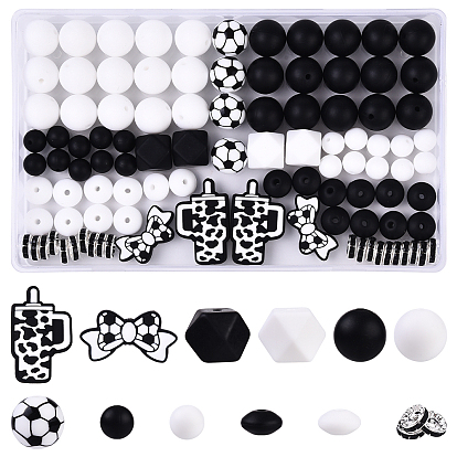 Наборы для бисера, с бусинами из экологически чистого пищевого силикона различной формы, латунь марки А горный хрусталь Spacer бисер