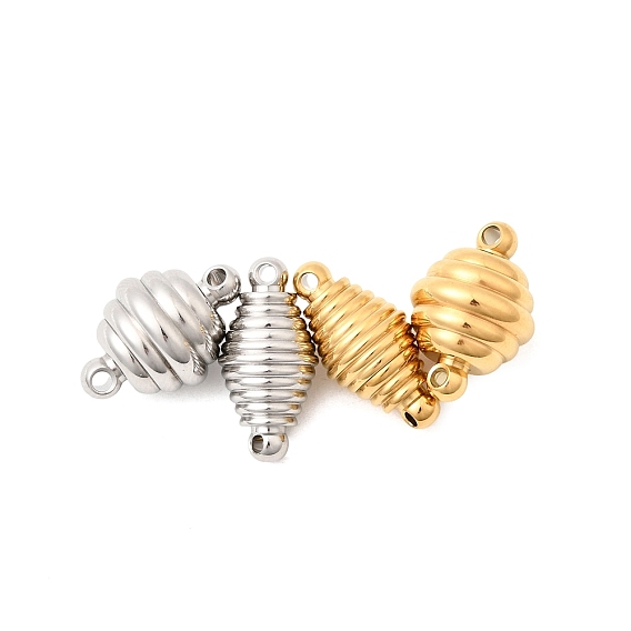 Магнитные застежки, нержавеющая сталь 304, колонна/биконус, ионное покрытие (ip)