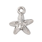 Подвески из сплава , прелести морская звезда, без свинца и без кадмия