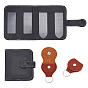 4Pcs 2 Style PU Leather Card Package, Guitar Pick Bag