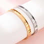 304 Stainless Steel Grooved Bangle Base, Blank Hinged Cuff Bangles, Leather Inlay Bangle Making