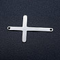 201 Stainless Steel Links Connectors, Sideways Cross