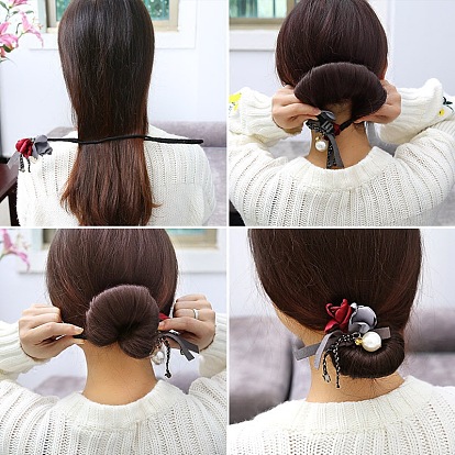 Fluffy Hair Styling Tool for Bun Head - Versatile and Easy