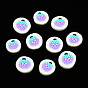 Handmade Polymer Clay Cabochons, Polymer Clay Slices for Resin Crafts & DIY Projects, Flat Round