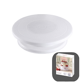 PP Plastic Turntable, Bakeware Tool, Round