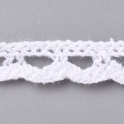 Lace Trim, Cotton Lace Ribbon Edge Trimmings, for Sewing and Bridal Wedding Decoration