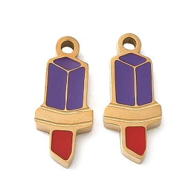 304 подвески из нержавеющей стали, меч прелести, с эмалью, ионное покрытие (ip)