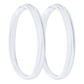 10M Iron Cable Ties, Covered by Plastic, Flat