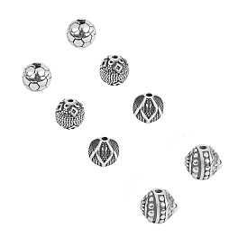 316 perles chirurgicales en acier inoxydable, formes mixtes
