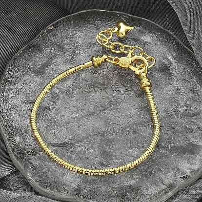 Латунные змеиные цепи браслеты, украшения для женщин