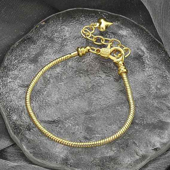 Латунные змеиные цепи браслеты, украшения для женщин