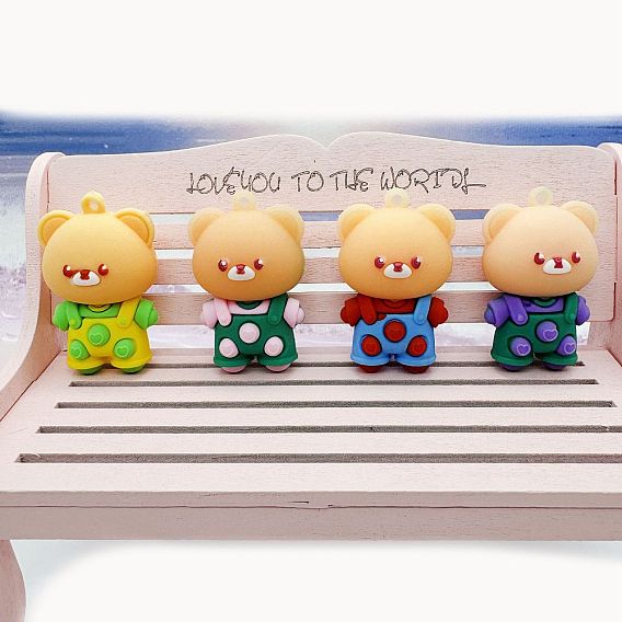 Пластиковые подвески из пвх, медведь